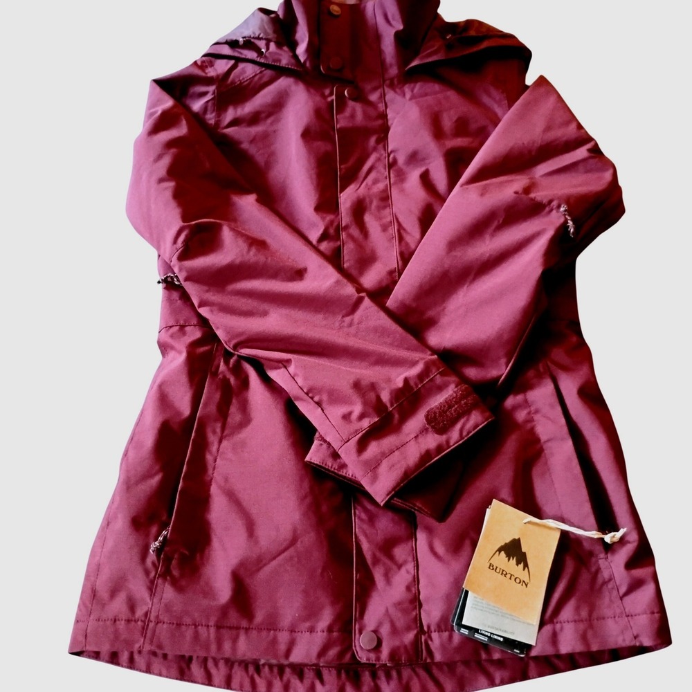 Burton Women's Jet Set Snowboard Ski Jacket XS Port Royal Heather NWT